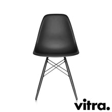 Load the image into the gallery viewer, Vitra – Eames Plastic Side Chair DSW, base maple, black & other colors