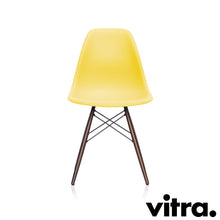 Load the image into the gallery viewer, Vitra – Eames Plastic Side Chair DSW, maple base, dark &amp; other colors
