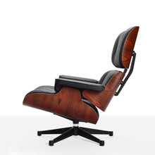 Charger l&#39;image dans la galerie, Vitra Lounge Chair (neue Maße) Leder Premium F, schwarz
