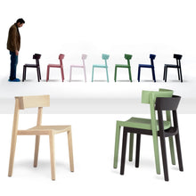 Carica l'immagine nel visualizzatore di Gallery, Prostoria Bik – Moderner Holzstuhl, stapelbar und besonders leicht
