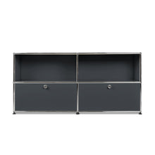 Charger l&#39;image dans la galerie, USM Haller Sideboard M mit 2 Klappen unten B1523 x H740 x T373mm
