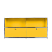 Afbeelding in Gallery-weergave laden, USM Haller Sideboard M mit 2 Klappen unten B1523 x H740 x T373mm
