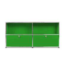 Charger l&#39;image dans la galerie, USM Haller Sideboard M mit 2 Klappen unten B1523 x H740 x T373mm
