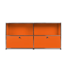 Charger l&#39;image dans la galerie, USM Haller Sideboard M mit 2 Klappen unten B1523 x H740 x T373mm
