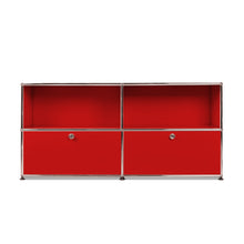 Lade das Bild in den Galerie-Viewer, USM Haller Sideboard M mit 2 Klappen unten B1523 x H740 x T373mm
