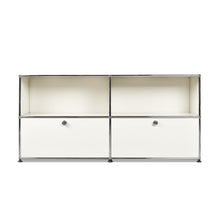 Charger l&#39;image dans la galerie, USM Haller Sideboard M mit 2 Klappen unten B1523 x H740 x T373mm
