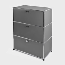 Afbeelding in Gallery-weergave laden, USM Haller Bücherregal, mit 3 Klappen B773 x H1090x T373mm - 14 Farben
