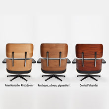 Afbeelding in Gallery-weergave laden, Vitra Lounge Chair (neue Maße) Leder Premium F, schwarz
