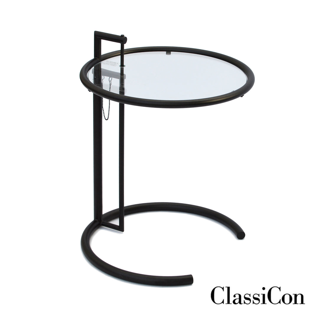 ClassiCon - E 1027 Adjustable Table, schwarz - Design Eileen Gray