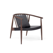 Load the image into the gallery viewer, Ercol Reprise Sessel in Walnuss &amp; Leder
