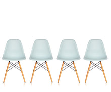 Charger l&#39;image dans la galerie, Vitra Eames Plastic Side Chair DSW, Untergestell Ahorn, gelblich &amp; weitere Farben

