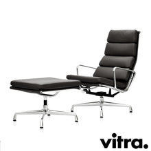 Carica l&#39;immagine nel visualizzatore di Gallery, Vitra Eames Soft Pad Chair EA 222 + Stool EA 223 - Set Angebot

