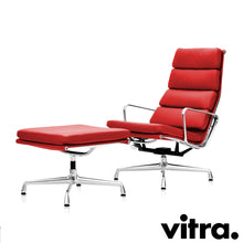 Load the image into the gallery viewer, Vitra - Eames Soft Pad Chair EA 222 + Stool EA 223 - Set Angebot
