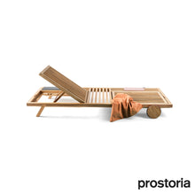 Load the image into the gallery viewer, Prostoria Umomoku Outdoor-Sonnenliege TEAK
