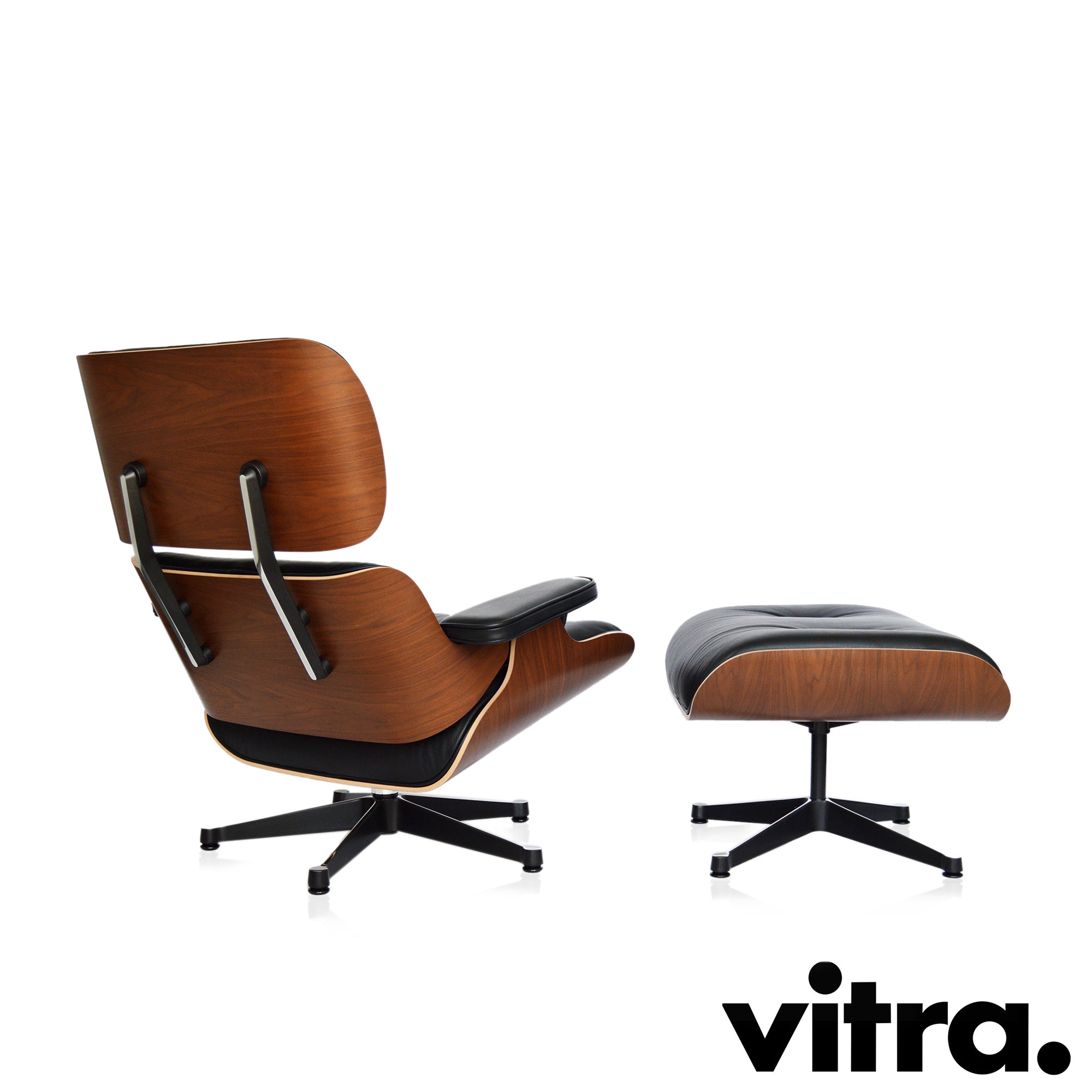 Omgaan Bacteriën Zwakheid Vitra - Eames Lounge Chair & Ottoman XL, Nussbaum