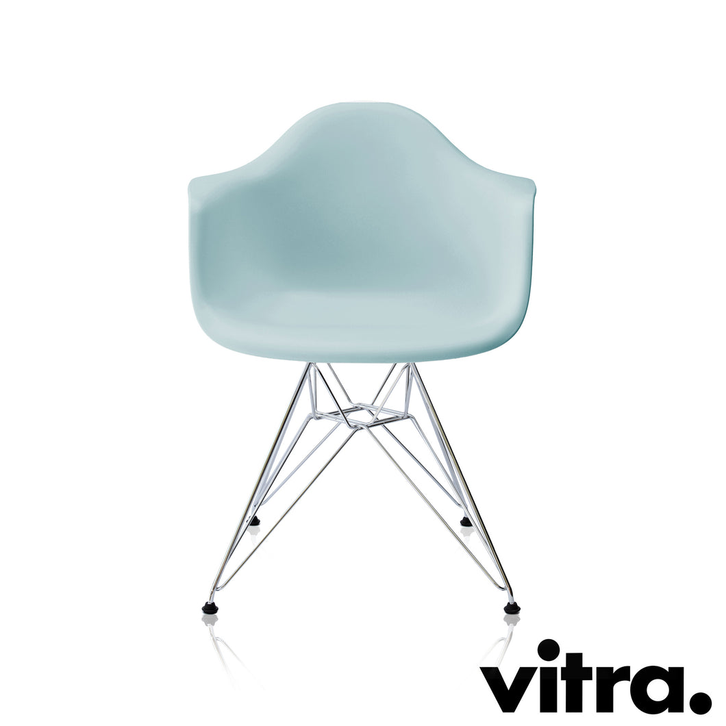 Vitra – Eames Plastic Armchair DAR, chrome-plated steel base & other colors